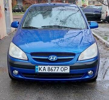 Синий Хендай Гетц, объемом двигателя 1.4 л и пробегом 214 тыс. км за 3561 $, фото 1 на Automoto.ua