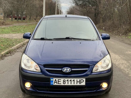 Синий Хендай Гетц, объемом двигателя 1.4 л и пробегом 188 тыс. км за 5350 $, фото 1 на Automoto.ua