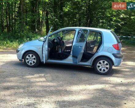 Синій Хендай Гетц, об'ємом двигуна 1.4 л та пробігом 209 тис. км за 3800 $, фото 1 на Automoto.ua