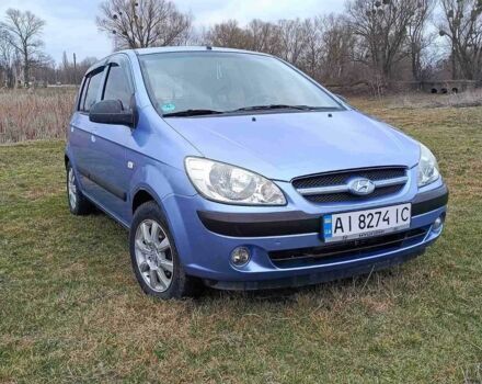 Синий Хендай Гетц, объемом двигателя 1.4 л и пробегом 257 тыс. км за 4100 $, фото 1 на Automoto.ua