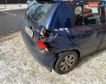 Синий Хендай Гетц, объемом двигателя 1.4 л и пробегом 100 тыс. км за 3000 $, фото 1 на Automoto.ua