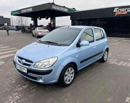 Синій Хендай Гетц, об'ємом двигуна 1.4 л та пробігом 161 тис. км за 3600 $, фото 1 на Automoto.ua