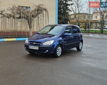 Синий Хендай Гетц, объемом двигателя 1.4 л и пробегом 146 тыс. км за 5500 $, фото 1 на Automoto.ua