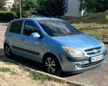 Синий Хендай Гетц, объемом двигателя 1.4 л и пробегом 311 тыс. км за 2699 $, фото 1 на Automoto.ua
