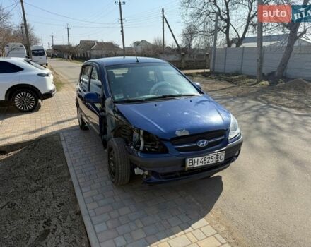 Синий Хендай Гетц, объемом двигателя 1.4 л и пробегом 101 тыс. км за 3250 $, фото 1 на Automoto.ua
