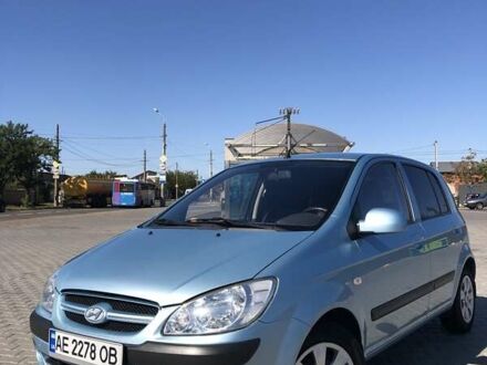 Синий Хендай Гетц, объемом двигателя 1.09 л и пробегом 180 тыс. км за 4900 $, фото 1 на Automoto.ua