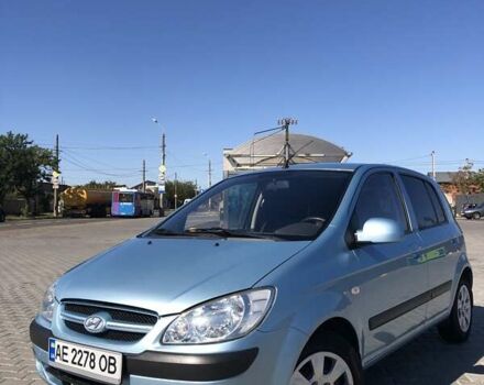 Синий Хендай Гетц, объемом двигателя 1.09 л и пробегом 180 тыс. км за 4900 $, фото 1 на Automoto.ua