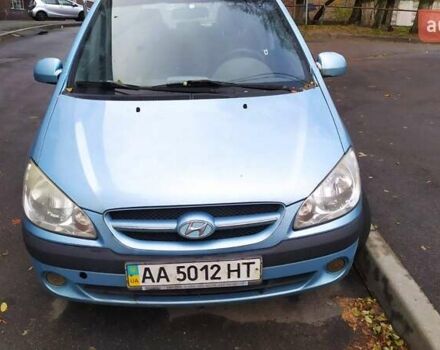 Синий Хендай Гетц, объемом двигателя 1.6 л и пробегом 215 тыс. км за 2599 $, фото 1 на Automoto.ua