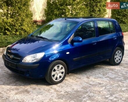 Синий Хендай Гетц, объемом двигателя 1.4 л и пробегом 87 тыс. км за 6900 $, фото 1 на Automoto.ua