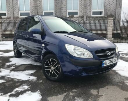 Синій Хендай Гетц, об'ємом двигуна 1.4 л та пробігом 119 тис. км за 6700 $, фото 1 на Automoto.ua