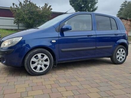 Синий Хендай Гетц, объемом двигателя 1.4 л и пробегом 166 тыс. км за 5200 $, фото 1 на Automoto.ua