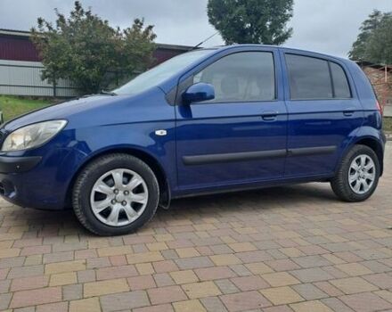 Синий Хендай Гетц, объемом двигателя 1.4 л и пробегом 166 тыс. км за 5200 $, фото 1 на Automoto.ua