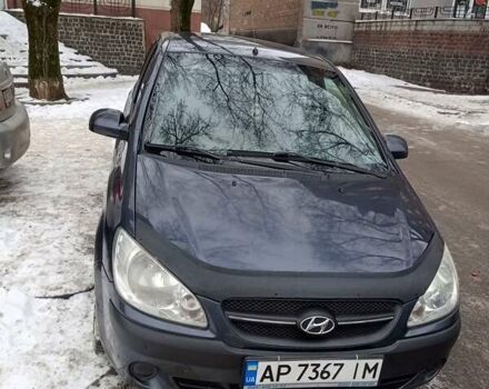 Синий Хендай Гетц, объемом двигателя 1.4 л и пробегом 127 тыс. км за 5200 $, фото 1 на Automoto.ua