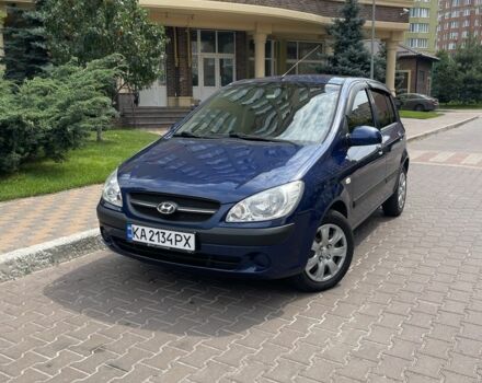 Синий Хендай Гетц, объемом двигателя 1.4 л и пробегом 159 тыс. км за 6193 $, фото 1 на Automoto.ua