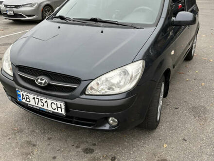 Синий Хендай Гетц, объемом двигателя 1.4 л и пробегом 141 тыс. км за 5500 $, фото 1 на Automoto.ua