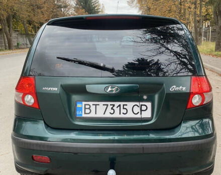 Зеленый Хендай Гетц, объемом двигателя 1.34 л и пробегом 212 тыс. км за 2950 $, фото 4 на Automoto.ua