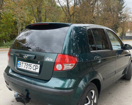 Зеленый Хендай Гетц, объемом двигателя 1.34 л и пробегом 212 тыс. км за 2950 $, фото 5 на Automoto.ua
