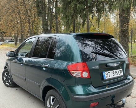Зеленый Хендай Гетц, объемом двигателя 1.3 л и пробегом 212 тыс. км за 2950 $, фото 2 на Automoto.ua