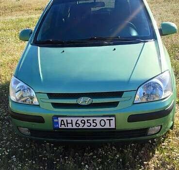 Зелений Хендай Гетц, об'ємом двигуна 1.34 л та пробігом 199 тис. км за 3000 $, фото 4 на Automoto.ua