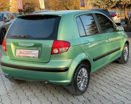Зеленый Хендай Гетц, объемом двигателя 1.3 л и пробегом 170 тыс. км за 4600 $, фото 6 на Automoto.ua