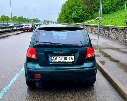 Зеленый Хендай Гетц, объемом двигателя 1.3 л и пробегом 220 тыс. км за 3600 $, фото 6 на Automoto.ua