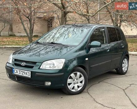 Зеленый Хендай Гетц, объемом двигателя 1.34 л и пробегом 150 тыс. км за 4650 $, фото 1 на Automoto.ua