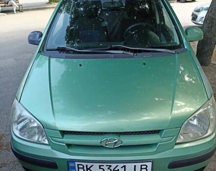 Зеленый Хендай Гетц, объемом двигателя 1.3 л и пробегом 230 тыс. км за 3800 $, фото 3 на Automoto.ua