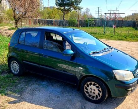 Зеленый Хендай Гетц, объемом двигателя 1.3 л и пробегом 220 тыс. км за 3600 $, фото 3 на Automoto.ua