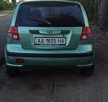 Зелений Хендай Гетц, об'ємом двигуна 1.4 л та пробігом 210 тис. км за 2950 $, фото 2 на Automoto.ua