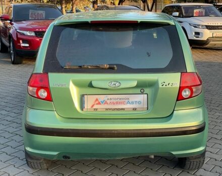Зеленый Хендай Гетц, объемом двигателя 1.3 л и пробегом 170 тыс. км за 4600 $, фото 5 на Automoto.ua