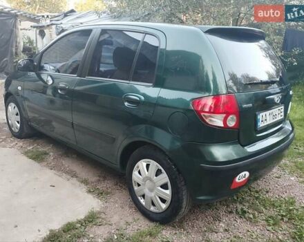 Зеленый Хендай Гетц, объемом двигателя 1.3 л и пробегом 200 тыс. км за 2850 $, фото 4 на Automoto.ua