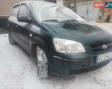 Зеленый Хендай Гетц, объемом двигателя 1.34 л и пробегом 280 тыс. км за 2950 $, фото 3 на Automoto.ua