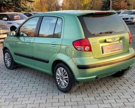 Зеленый Хендай Гетц, объемом двигателя 1.3 л и пробегом 170 тыс. км за 4600 $, фото 4 на Automoto.ua