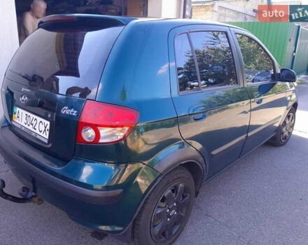 Хендай Гетц 2004 в Киеве на Automoto.ua Зеленый Хендай Гетц, объемом двигателя 1.3 л и пробегом 321 тыс. км за 4700 $, фото 3 на Automoto.ua