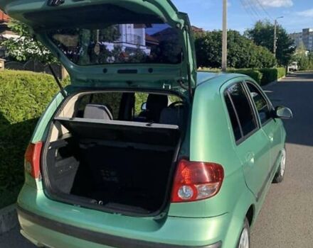 Зеленый Хендай Гетц, объемом двигателя 1.3 л и пробегом 230 тыс. км за 3800 $, фото 6 на Automoto.ua