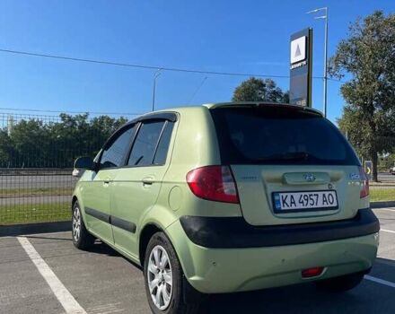 Зелений Хендай Гетц, об'ємом двигуна 1.4 л та пробігом 167 тис. км за 5250 $, фото 1 на Automoto.ua