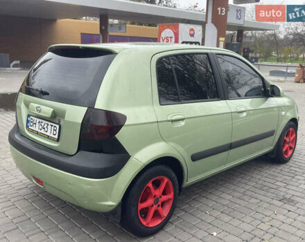 Зеленый Хендай Гетц, объемом двигателя 1.4 л и пробегом 165 тыс. км за 3400 $, фото 6 на Automoto.ua