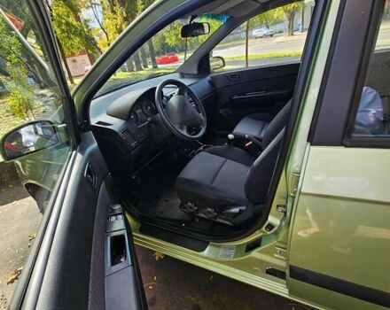 Зеленый Хендай Гетц, объемом двигателя 1.4 л и пробегом 173 тыс. км за 4000 $, фото 3 на Automoto.ua