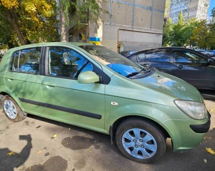 Зеленый Хендай Гетц, объемом двигателя 1.4 л и пробегом 173 тыс. км за 4000 $, фото 1 на Automoto.ua