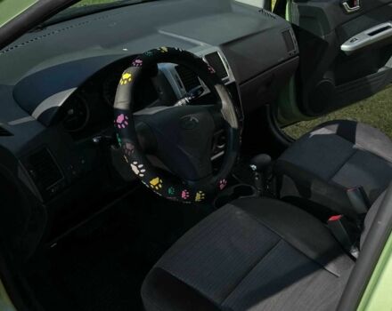 Зеленый Хендай Гетц, объемом двигателя 1.4 л и пробегом 162 тыс. км за 6000 $, фото 9 на Automoto.ua