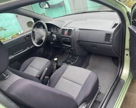 Зеленый Хендай Гетц, объемом двигателя 1.1 л и пробегом 116 тыс. км за 3599 $, фото 2 на Automoto.ua