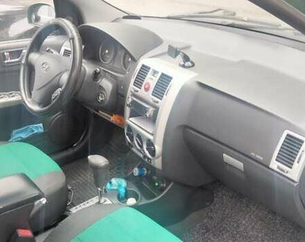 Зеленый Хендай Гетц, объемом двигателя 1.4 л и пробегом 139 тыс. км за 4800 $, фото 4 на Automoto.ua