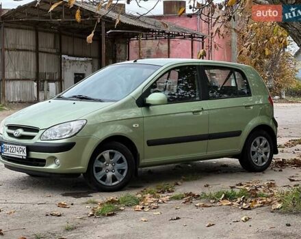 Зеленый Хендай Гетц, объемом двигателя 1.4 л и пробегом 175 тыс. км за 4600 $, фото 1 на Automoto.ua