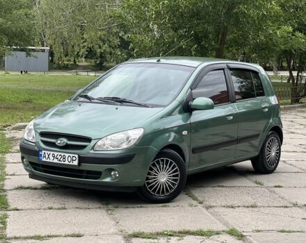 Зеленый Хендай Гетц, объемом двигателя 1.4 л и пробегом 236 тыс. км за 4950 $, фото 1 на Automoto.ua