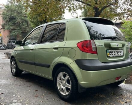 Зеленый Хендай Гетц, объемом двигателя 1.4 л и пробегом 218 тыс. км за 3500 $, фото 1 на Automoto.ua