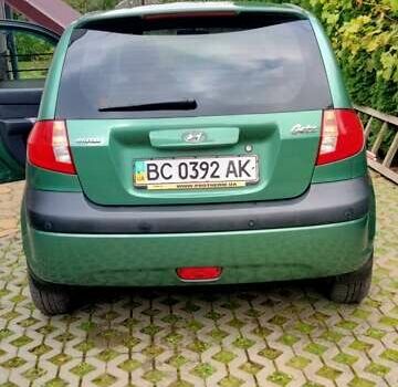 Зеленый Хендай Гетц, объемом двигателя 1.4 л и пробегом 139 тыс. км за 4800 $, фото 1 на Automoto.ua