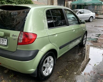 Зеленый Хендай Гетц, объемом двигателя 1.4 л и пробегом 218 тыс. км за 3500 $, фото 2 на Automoto.ua
