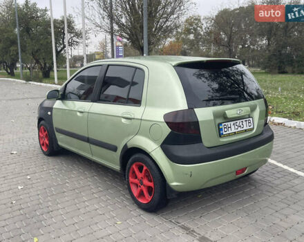 Зеленый Хендай Гетц, объемом двигателя 1.4 л и пробегом 165 тыс. км за 3400 $, фото 4 на Automoto.ua