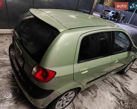 Зеленый Хендай Гетц, объемом двигателя 1.4 л и пробегом 219 тыс. км за 4000 $, фото 6 на Automoto.ua
