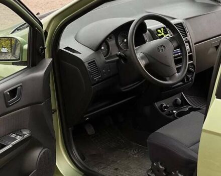 Зеленый Хендай Гетц, объемом двигателя 1.4 л и пробегом 175 тыс. км за 4600 $, фото 12 на Automoto.ua